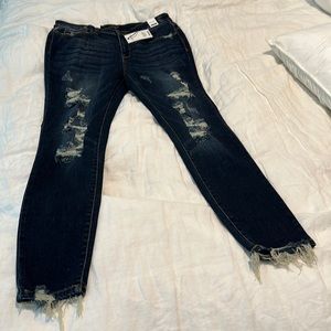 Judy Blue skinny jeans - size 13.  Brand New washed but didn't like how they fit